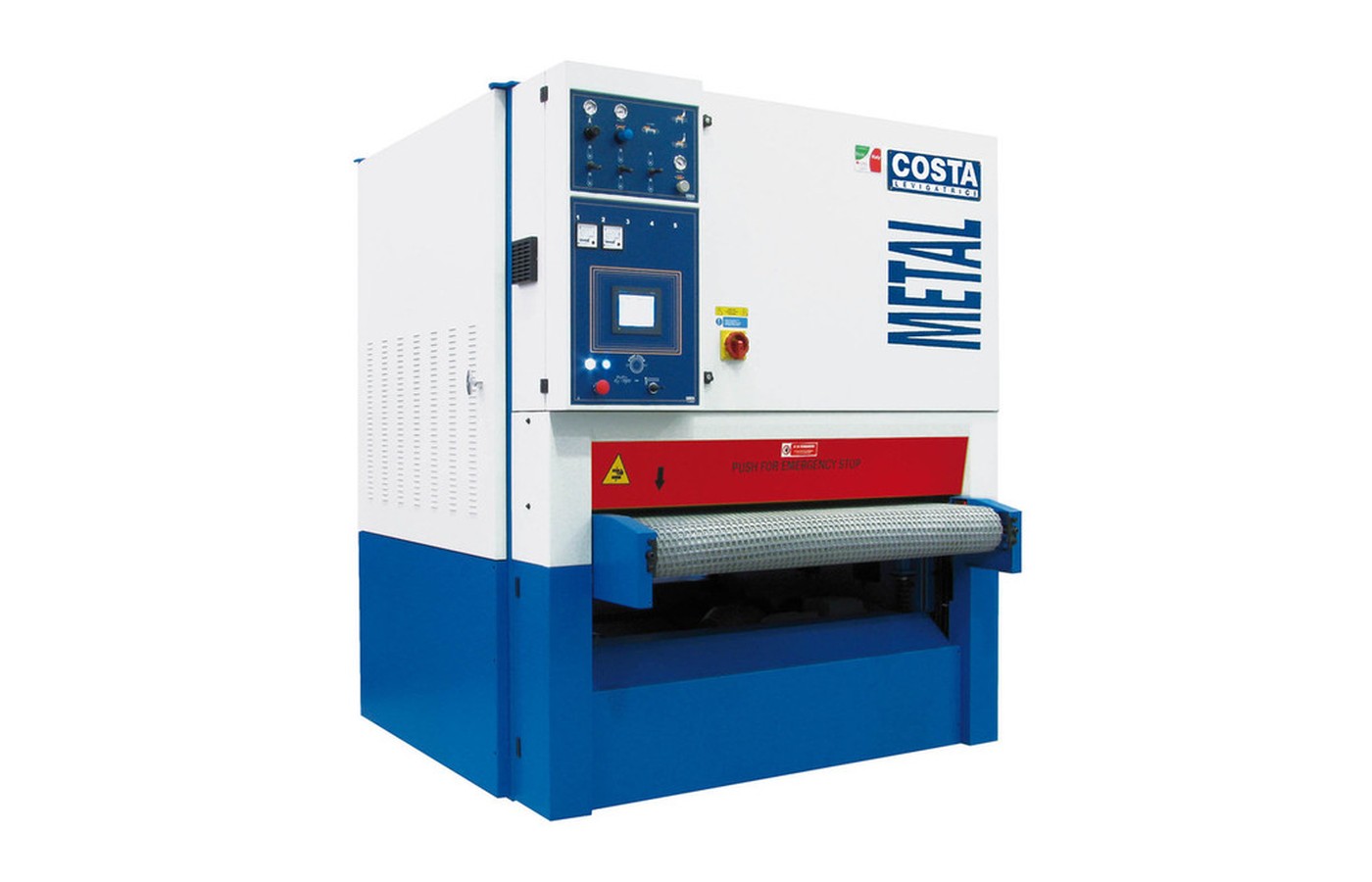 Costa Metal deburring machine at PCI